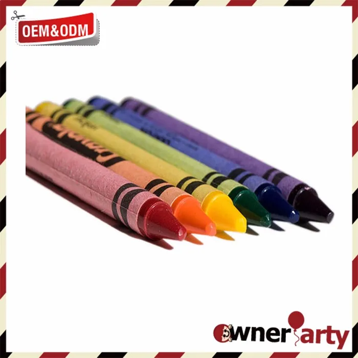 Multi Colors Wholesale Wax Crayon For Children Kids Crayon Set In Bulk