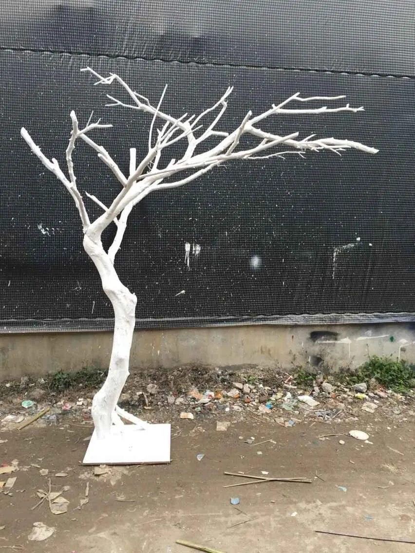 High Quality Outdoor Decorative Fiberglass White Artificial Dry Tree Branches For Sale Buy Dry