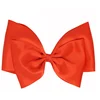 8 Inch Double Bow Tie With Clip Satin Ribbon Hair Accessories