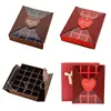 Wholesale high quality food grade luxury packaging chocolate clear 20 paper cupcake box insert