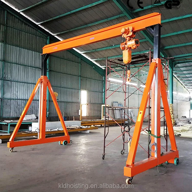 Workstation 1000 Kg Single Girder Beam Automated Lifting Overhead Hoist