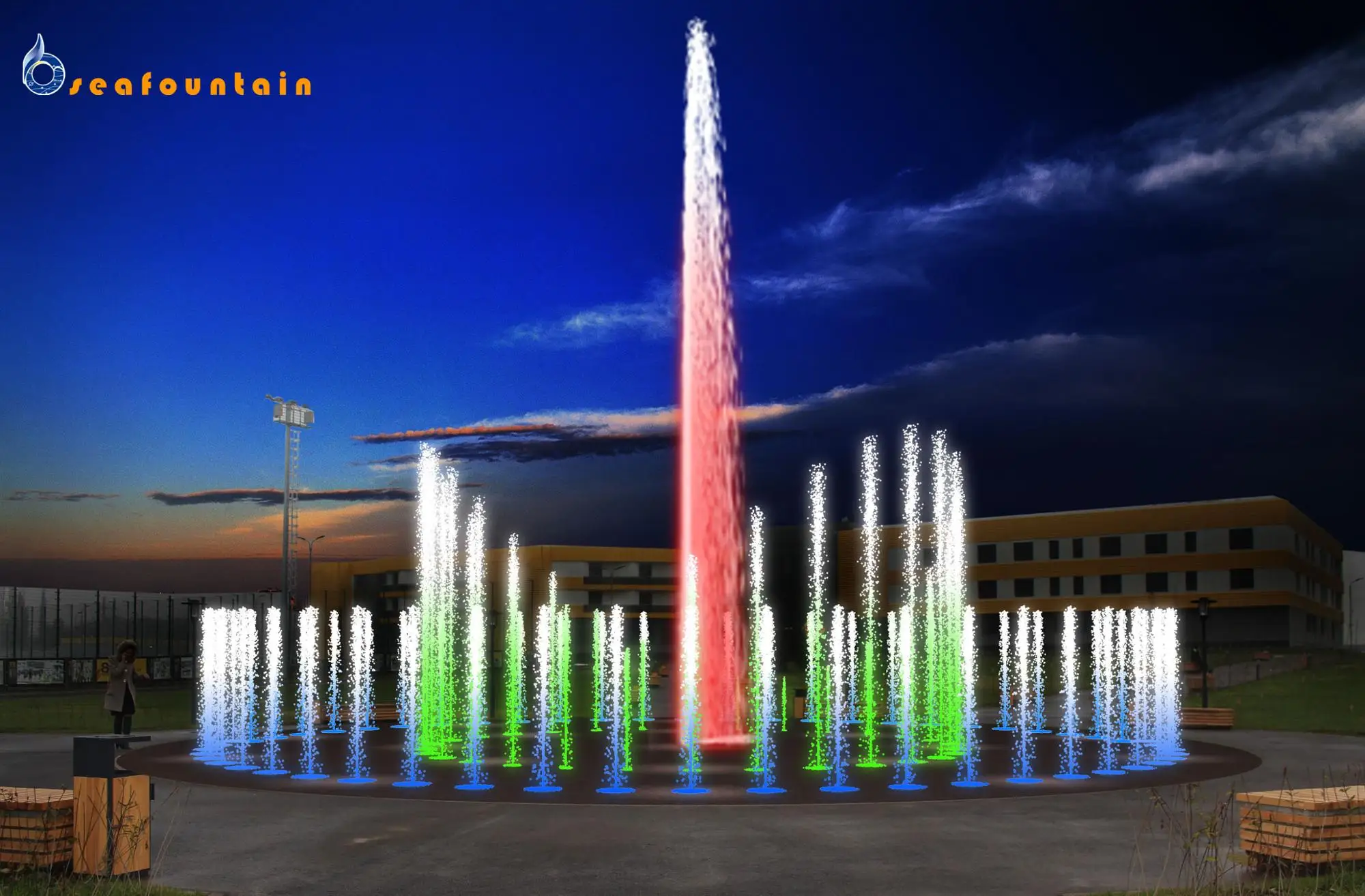 Garden Fountains Underground Led Dancing Dry Fountain Buy Fountain,Water Fountain,Dry Fountain