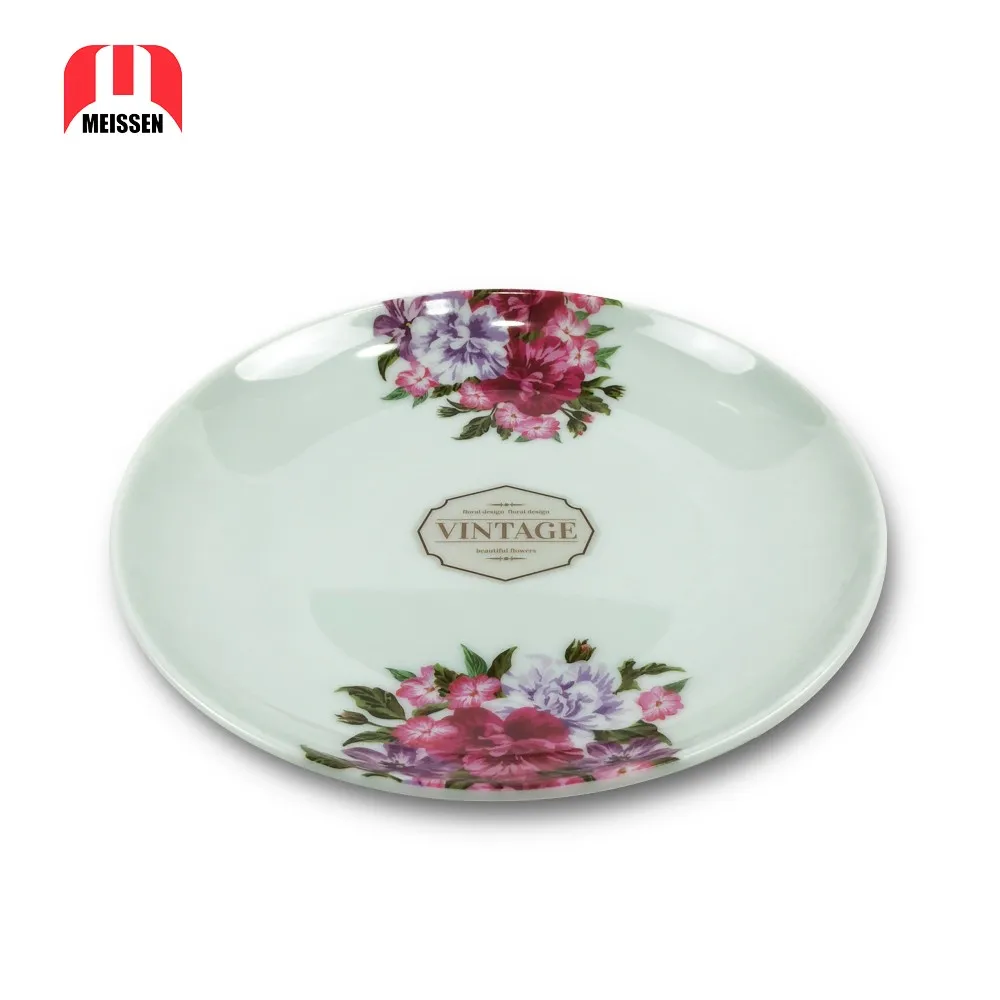 Customizable Round Melamine Plate With Various Sizes Buy Melamine