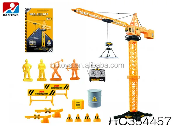 Grosir Top Kualitas Garis 4ch Remote Control Tower Crane 