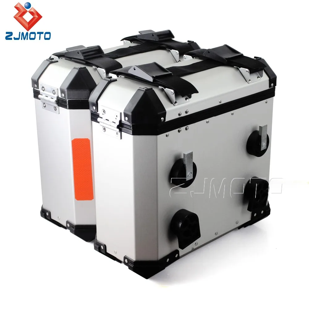 36 Litres F800gs Swmotech Trax Aluminum Rear Side Cases Carriers