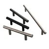American Style Diameter 10mm Solid SS 201 Stainless Steel Solid/ Hollow T Bar Drawer Cabinet Lever Handle