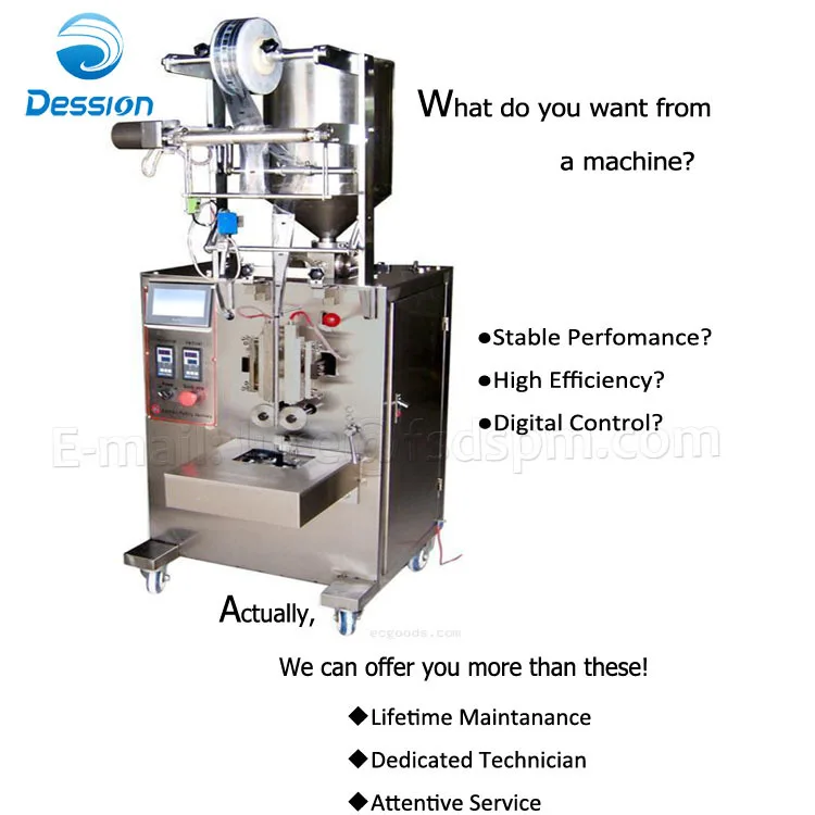 Sachet Filling Liquid Detergent Packing Machine Ds320y Buy Liquid