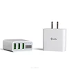 3C certified 5V 3A fast charge travel usb charger EU UK standaard 3 ports wall charger
