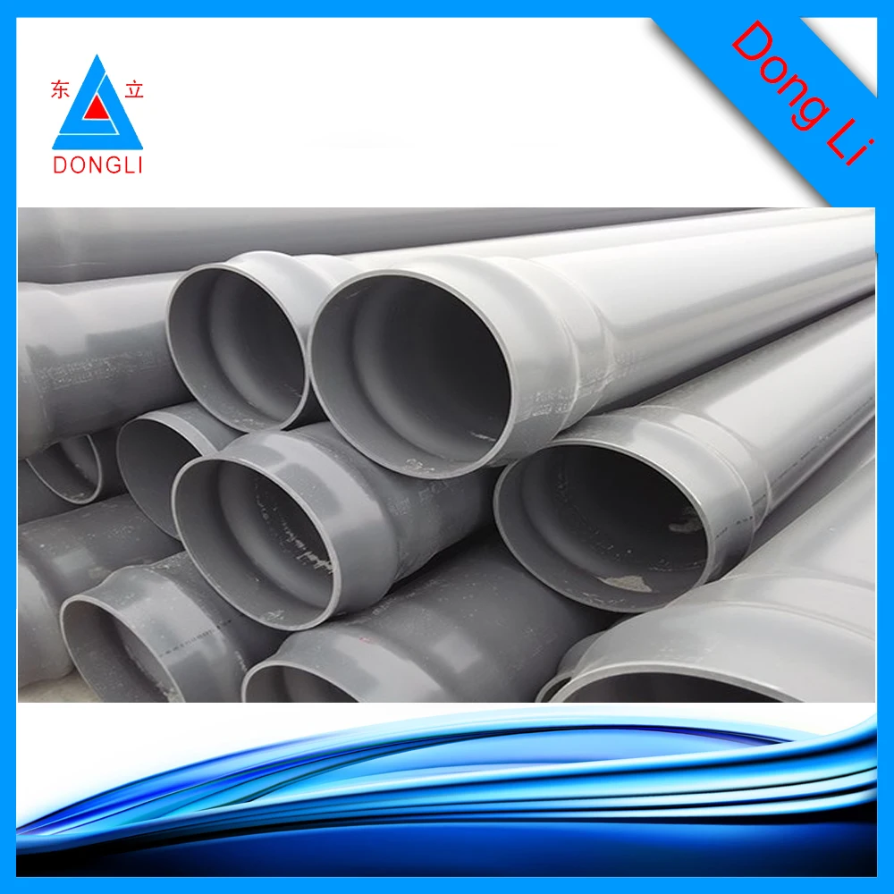 Light Weight Rigid Pvc Water Pipe Irrigation Pipe 160mm 200mm For Sale ...