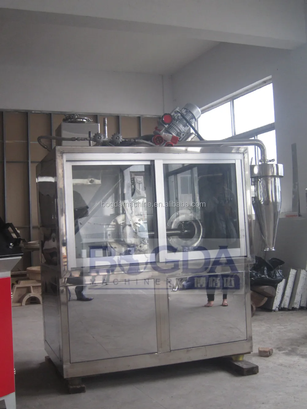 Super Fine 100mesh 200mesh Powder Cryogenic Grinder With Liquid