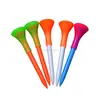42mm Rubber Cushion Top Plastic Golf Tees in Multi colors