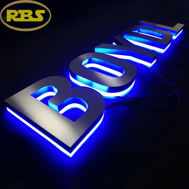 China Goods Whole Led Backlit Signs Used Outdoor Lighted Programmable Business
