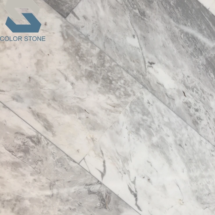 Best quality polished greek elba white grey marble importers in australia
