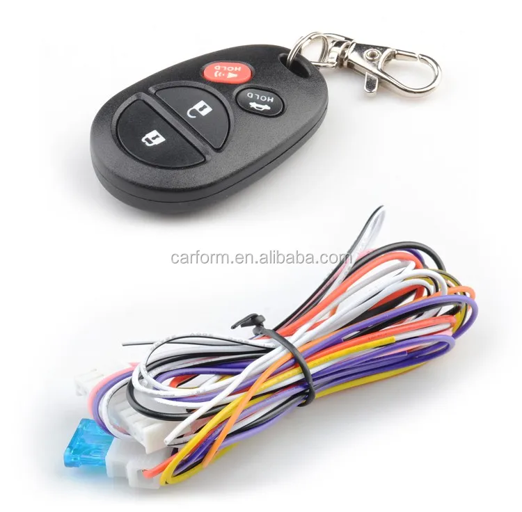 Smart Keyless Entry Alarms Vehicle Burglar Auto Guard Car Alarm And