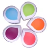 Easy to Carry Water Drop Shape Dtanglar Plastic Hair Comb for Salon