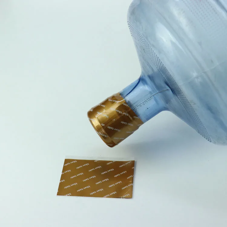 Bottle Cap Pvc Heat Shrink Sleeve Label For 5 Gallon Bottle Buy