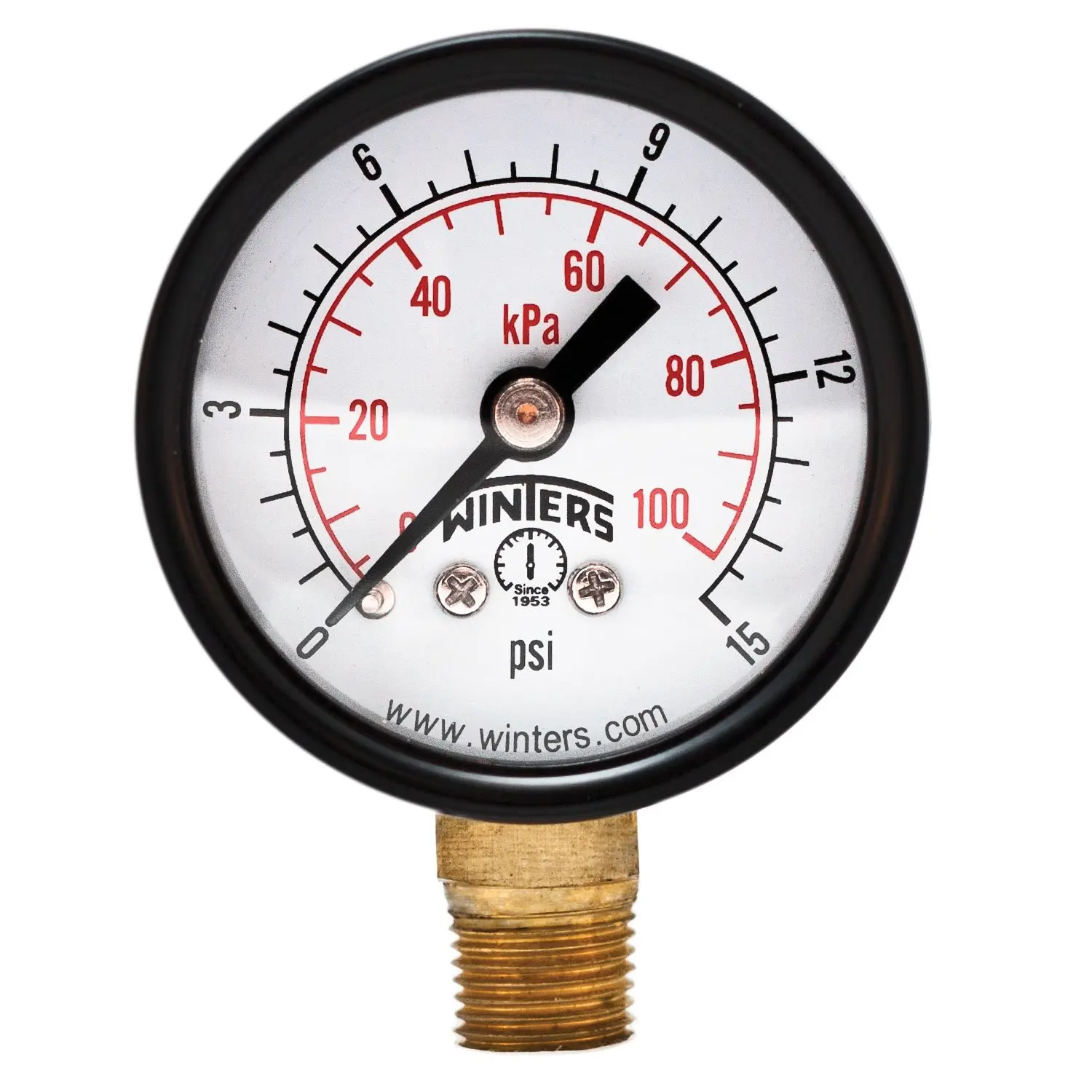 30Hg Vacuum/kpa +/323 Accuracy 21/2 Dial Display Winters PEM