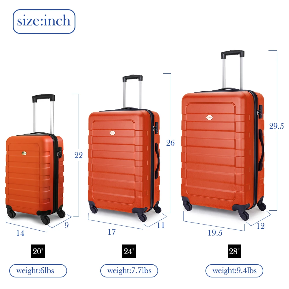 Stylish Carry On Trolley Travel Bag Luggage Sets For Sale - Buy Abs ...