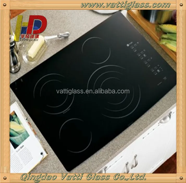 Black Ceramic Electric Cooktop Glass For Gas Cooktops Stove Tops