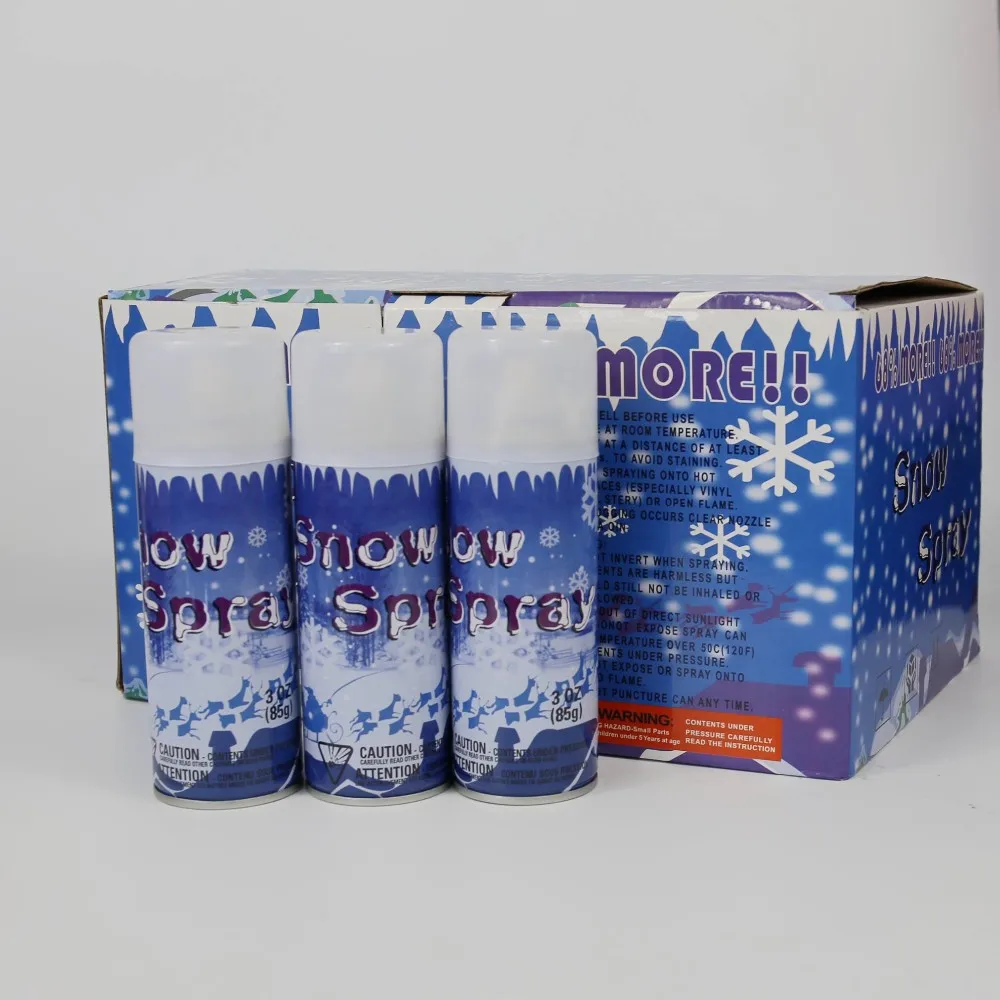 Carnival Party Foam Snow Spray Wholesale Buy Christmas Tree Snow