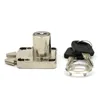 Nickel Finish Safe European Mortise Door Lock for Roller Shutters