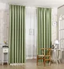 New exported decorative one side brushed fabric blackout curtains