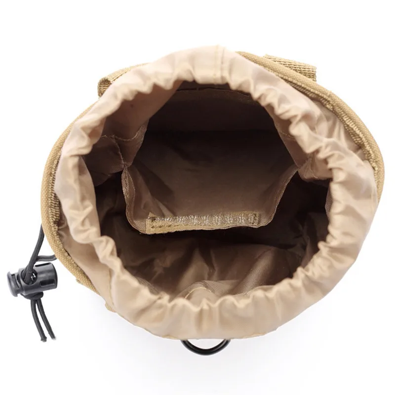 Molle Small Recycling Belt Drawstring Sundries Bag Outdoor Sports Multi-Purpose Tactical Camouflage Collection Bag