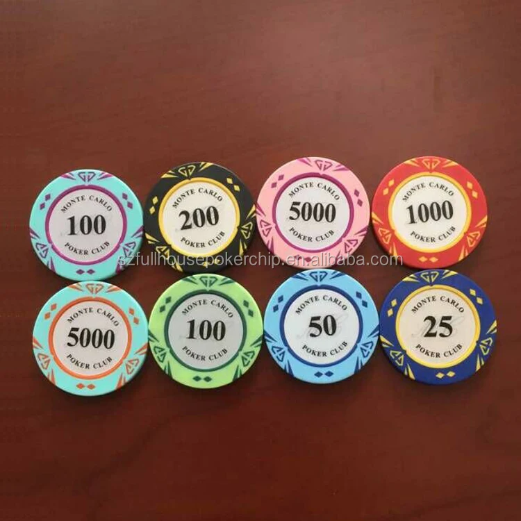 40mm Poker Chip With Diamond (new Model) Buy Custom Poker Chips