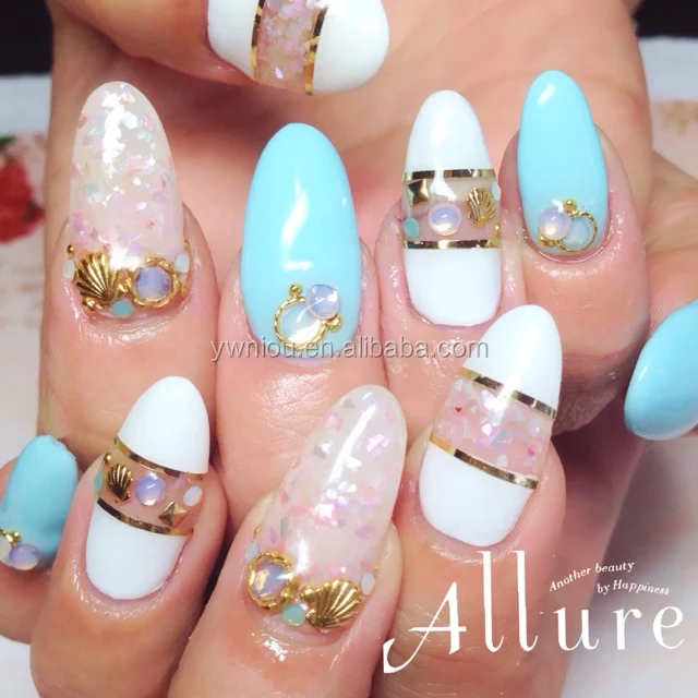 Crushed Shell Nails Best Nail Designs 2018 Crushed Shell Nail Art Choice Image And Design Ideas