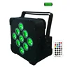 9x18W 6in1 RGBWA+UV Battery Wireless IR remotControl Led Par Light/DMX Evar Dj Disco Party LED Pent Wedding KTV Bar Stage Light