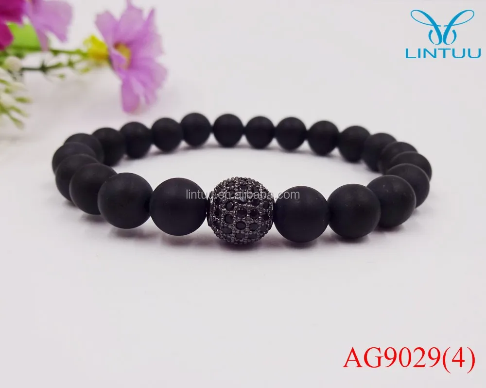 Hot 18k Gold Plated Diamond Ball Beaded Jewelry Bracelets For Mens Suppliers Disco Hanging Bracelet Black Hot 18k Gold Plated Diamond Ball Beaded Jewelry Bracelets For Mens Suppliers Disco Hanging Bracelet Black