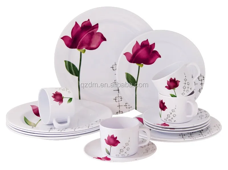 A1 Or A5 Melamine Dinner Set Tableware Set Of 20pcs
