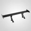Single Rear GT Wing 43.3inch GT Wing Spoiler Adjustable Angel Single-Deck Aluminum Spoiler Aluminum Car Rear Wing Single Deck
