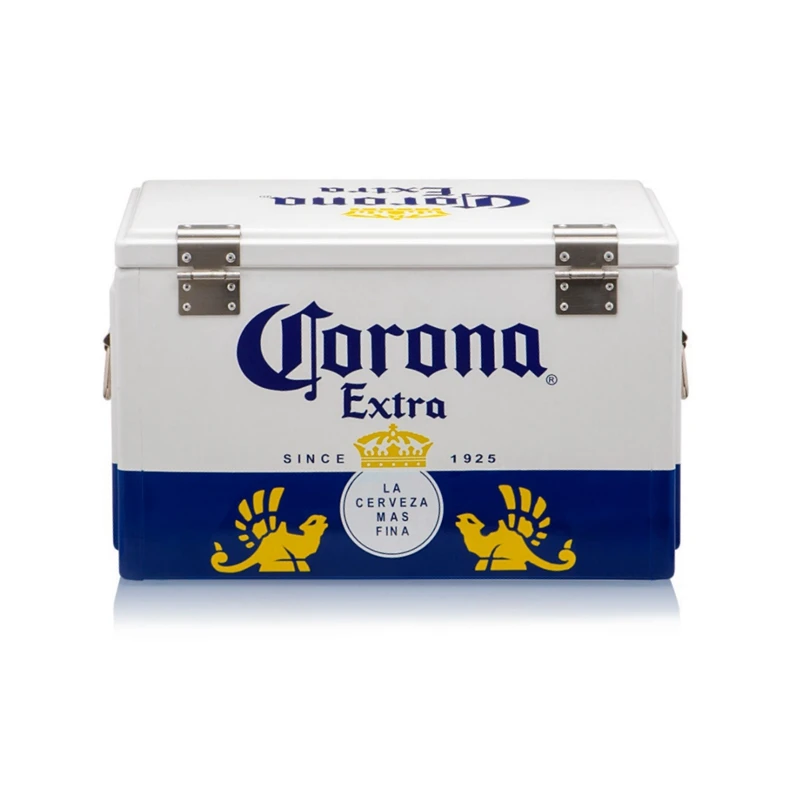 Corona Extra Big Metal Beer Cooler Box For Bar - Buy Corona Cooler Box ...