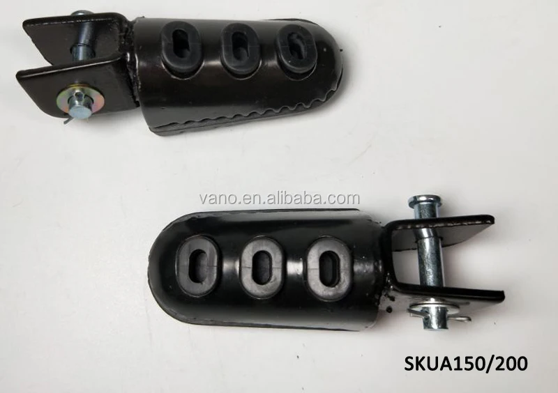 Rubber Foot Pegs, SKUA 150 200 Motorcycle Footrests, Foot Pedals