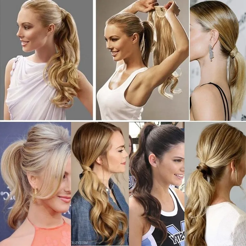 remy ponytail