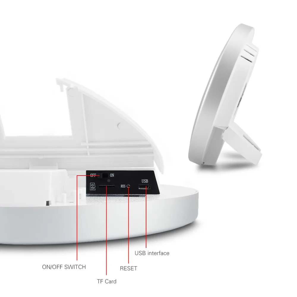 Spy Camera Alarm Clock Wall Clock Spy Camera Manual Mini Clock Camera