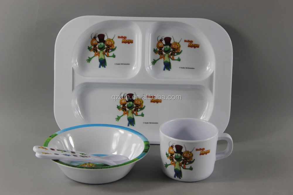 Complete Melamine Dinner Sets For Kids
