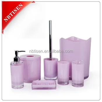 Acrylic Plastic Bathroom Accessories Set Ts8015 7 View Acrylic Plastic Bathroom Accessories Set Ts8015 7