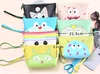 cute pu totoro cosmetic bag, kawaii pu doraemon cosmetic bag, water resistant pu spongebob cosmetic bag