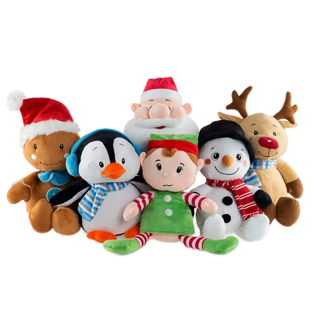 christmas plush penguin