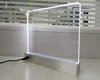 hot sale LED illuminated aluminum edge lit sign with customized board