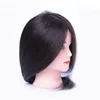 2019 New salon 100% human hairdressing training heads practice mannequin head