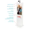 42" inch floor stand self-service terminal photo booth all-in-one computer kiosk touchscreen