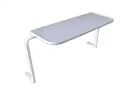 Hospital luxury overbed food dining table trolley for patients