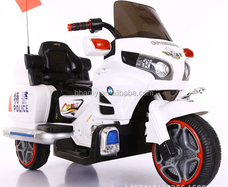 power wheel police motorcycle