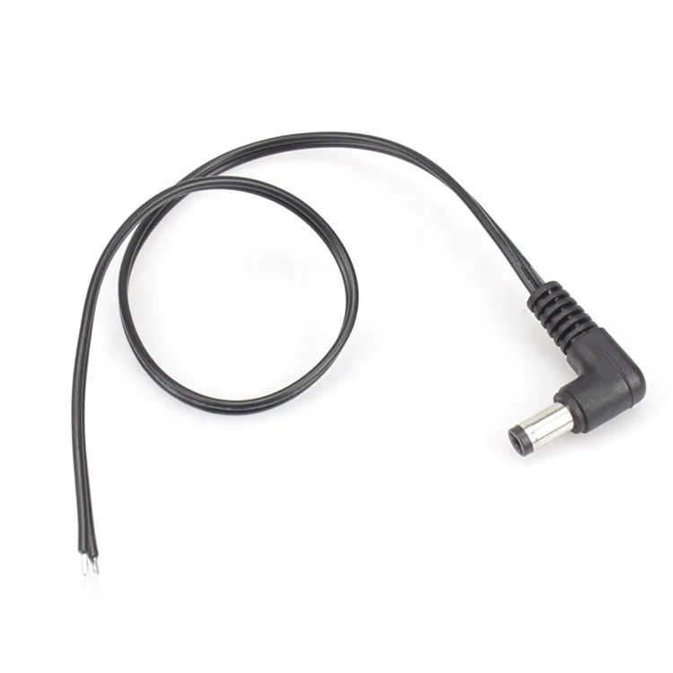 Power Cord Open End Dc 5.5mm X 2.1mm Barrel Converter Cable 2v Dc Power