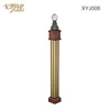 XYJ008 white aluminum straight stair handrail posts