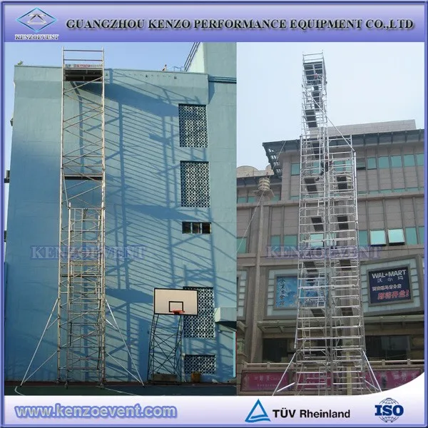 Construction aluminum scaffolding tower system for sale