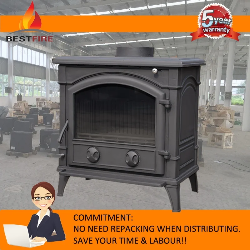 Best Sell Wood Burning Cast Iron Stove Indoor Buy Modern Design Wood
